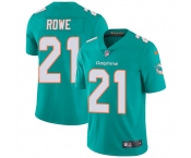 Nike Dolphins #21 Eric Rowe Aqua Green Team Color Men's Stitched NFL Vapor Untouchable Limited Jersey