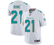 Nike Dolphins #21 Eric Rowe White Men's Stitched NFL Vapor Untouchable Limited Jersey