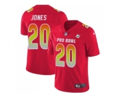 Nike Miami Dolphins #20 Reshad Jones Red Men Stitched NFL Limited AFC 2018 Pro Bowl Jersey