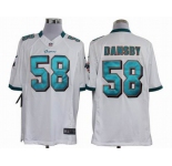 nike nfl jerseys miami dolphins #58 dansby white[nike limited]