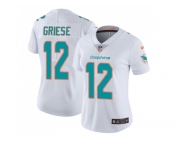 Women Nike Miami Dolphins #12 Bob Griese White Stitched NFL Vapor Untouchable Limited Jersey
