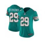Women Nike Miami Dolphins #29 Minkah Fitzpatrick Aqua Green Alternate Stitched NFL Vapor Untouchable Limited Jersey
