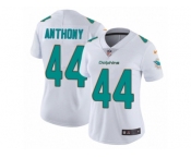 Women Nike Miami Dolphins #44 Stephone Anthony White Vapor Untouchable Limited Player NFL Jersey
