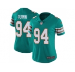 Women Nike Miami Dolphins #94 Robert Quinn Aqua Green Alternate Stitched NFL Vapor Untouchable Limited Jersey