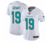 Women's Nike Miami Dolphins #19 Jakeem Grant White Vapor Untouchable Elite Player NFL Jersey