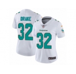 Women's Nike Miami Dolphins #32 Kenyan Drake Vapor Untouchable Limited White NFL Jersey