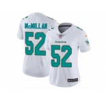 Women's Nike Miami Dolphins #52 Raekwon McMillan Vapor Untouchable Limited White NFL Jersey