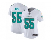 Women's Nike Miami Dolphins #55 Koa Misi Vapor Untouchable Limited White NFL Jersey