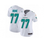 Women's Nike Miami Dolphins #77 Adam Joseph Duhe Vapor Untouchable Limited White NFL Jersey