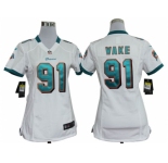 nike women nfl jerseys Miami Dolphins #91 Cameron Wake White[nike]
