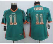 nike women nfl jerseys miami dolphins #11 parker green[Elite drift fashion][parker]