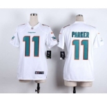 nike women nfl jerseys miami dolphins #11 parker white[nike][parker]