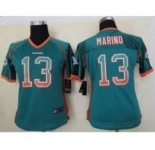 nike women nfl jerseys miami dolphins #13 dan marino green[Elite drift fashion]