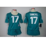 nike women nfl jerseys miami dolphins #17 tannehill green[breast cancer awareness]