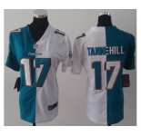 nike women nfl jerseys miami dolphins #17 tannehill white-green[nike split]