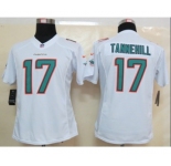 nike women nfl jerseys miami dolphins #17 tannehill white[new nike limited]
