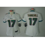 nike women nfl jerseys miami dolphins #17 tannehill white[nike limited]