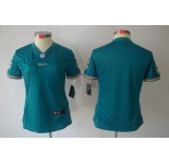 nike women nfl jerseys miami dolphins blank green[nike limited]
