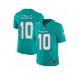 Youth Nike Miami Dolphins #10 Kenny Stills Vapor Untouchable Limited Aqua Green Team Color NFL Jersey