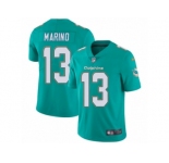 Youth Nike Miami Dolphins #13 Dan Marino Vapor Untouchable Limited Aqua Green Team Color NFL Jersey