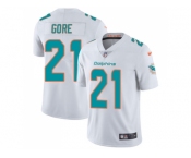 Youth Nike Miami Dolphins #21 Frank Gore White Stitched NFL Vapor Untouchable Limited Jersey