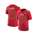 Youth Nike Miami Dolphins #23 Jay Ajayi Red Stitched NFL Limited AFC 2017 Pro Bowl Jersey