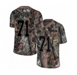 Youth Nike Miami Dolphins #71 Josh Sitton Limited Camo Rush Realtree NFL Jersey