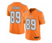 Youth Nike Miami Dolphins #89 Julius Thomas Limited Orange Rush NFL Jersey