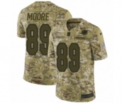 Youth Nike Miami Dolphins #89 Nat Moore Limited Camo 2018 Salute to Service NFL Jersey