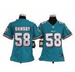 nike youth nfl jerseys miami dolphins #58 dansby green[nike]