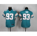 nike youth nfl jerseys miami dolphins #93 suh green[nike]