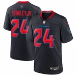 Men's Houston Texans #24 Derek Stingley Jr. Nike Navy 2nd Alternate Game Jersey