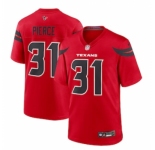 Men's Houston Texans #31 Dameon Pierce Nike Red Alternate Game Jersey