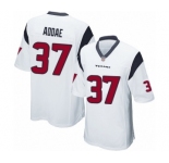 Men's Houston Texans #37 Jahleel Addae Game White Football Jersey