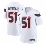 Men's Houston Texans #51 Will Anderson Jr. Nike White Game Jersey