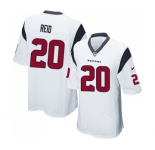Men's Nike Houston Texans #20 Justin Reid Game White NFL Jersey