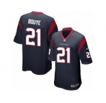 Men's Nike Houston Texans #21 A.J. Bouye Game Navy Blue Team Color NFL Jersey