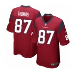 Men's Nike Houston Texans #87 Demaryius Thomas Game Red Alternate NFL Jersey