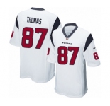 Men's Nike Houston Texans #87 Demaryius Thomas Game White NFL Jersey