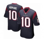 nike nfl jerseys houston texans #10 hopkins dk.blue[game]