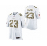 nike nfl jerseys houston texans #23 foster white[nike USA]