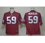 nike nfl jerseys houston texans #59 mercilus red[game]