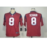 nike nfl jerseys houston texans #8 schaub red[game]