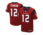 Men Nike Houston Texans #12 Bruce Ellington Elite Red Alternate NFL Jersey
