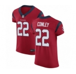 Men's Houston Texans #22 Gareon Conley Red Alternate Vapor Untouchable Elite Player Football Jersey