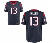 Men's Nike Houston Texans #13 Braxton Miller Elite Navy Blue Team Color NFL Jersey