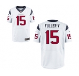 Men's Nike Houston Texans #15 Will Fuller Elite White NFL Jersey[Fuller V]