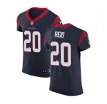 Men's Nike Houston Texans #20 Justin Reid Navy Blue Team Color Vapor Untouchable Elite Player NFL Jersey