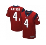 Men's Nike Houston Texans #4 Deshaun Watson Elite Red Alternate NFL Jersey