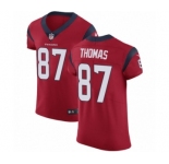 Men's Nike Houston Texans #87 Demaryius Thomas Red Alternate Vapor Untouchable Elite Player NFL Jersey